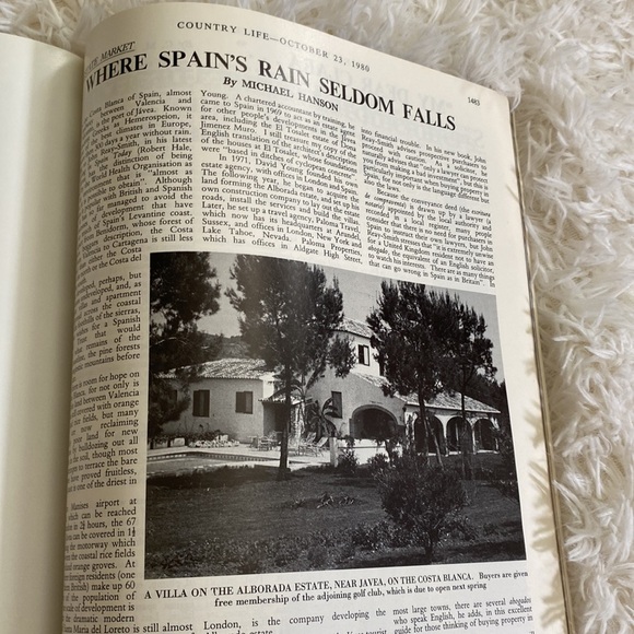 COUNTRY LIFE MAGAZINE October 23, 1980 - Picture 10 of 13